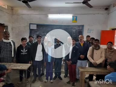 घोसी: घोसी आदर्श मध्य विद्यालय में वाणावर महोत्सव के लिए क्विज प्रतियोगिता आयोजित