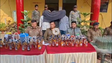 गिरिडीह: भेलवाघाटी थाना पुलिस ने नकली शराब फैक्ट्री का किया भंडाफोड़, पपरवाटांड स्थित एसपी ऑफिस से मिली सूचना