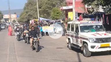 बूंदी: स्कूल के बच्चों ने सड़क सुरक्षा सप्ताह के तहत निकाली रैली