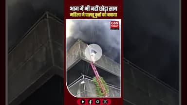 फिलीपींस में आग के बीच इंसानियत की मिसाल, महिला ने पहले पालतू कुत्तों को बचाया #Philippines #Cebu