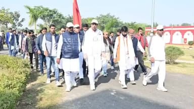 रक्सौल: रक्सौल में एसएसबी कैंप 47वीं बटालियन के 66वें स्थापना दिवस समारोह के अवसर पर आयोजित हुआ बॉर्डर यूनिटी रन