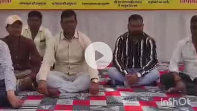 धरमपुरी: पुरानी नगर पालिका में पांच सूत्रीय मांगों को लेकर वार्ड 10 के पार्षद का सरकार के खिलाफ शांतिपूर्ण धरना शुरू