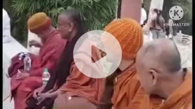 राजगीर: राजगीर पहुंचे महाराष्ट्र के 500 बौद्ध श्रद्धालु, वेणुवन में की पूजा-अर्चना