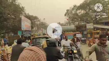 चेनारी: अतिक्रमण कार्यों के कारण लग रही है जाम