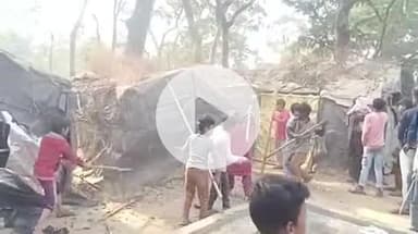 बदायूं: छोटे/बड़े सरकार में दूसरे दिन भी अवैध रूप से रह रहे लोगों के खिलाफ पुलिस का चला चैकिंग अभियान, बच्चों ने तोड़ी झोपड़ियां