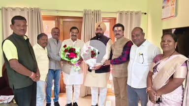 जगदलपुर: अपेक्स बैंक के चेयरमैन केदारनाथ गुप्ता पहुंचे जगदलपुर, स्थानीय सर्किट हाउस में भाजपा नेताओं ने किया स्वागत