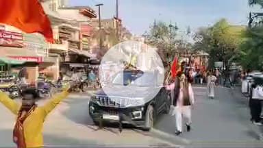 रूड़की: रुड़की शहर में विश्व हिंदू परिषद और बजरंग दल ने निकाली शौर्य जागरण यात्रा, बड़ी संख्या में कार्यकर्ता रहे मौजूद