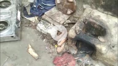 बक्सर: छोटका नुआंव गांव में गैस सिलेंडर लीक होने से भीषण आग, एक युवती झुलसी, लाखों का नुकसान