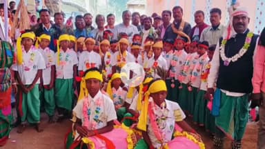 बलियापुर: खरिकाबाद में काराम महोत्सव का आयोजन किया गया