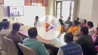 बदायूं: पंकज चौधरी के भाजपा प्रदेशाध्यक्ष निर्वाचित होते ही भाजपा कार्यालय पर कार्यकर्ताओं ने मनाया जश्न