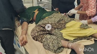 भीलवाड़ा: निंबाहेड़ा के समीप चलती बाइक में महिला के कपड़े आने से वह गिरी, घायल महिला को हायर सेंटर रेफर किया गया