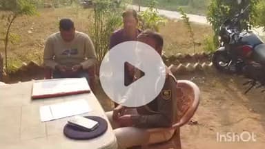 करपी: करपी थाने में चौकीदारों के साथ समीक्षा बैठक आयोजित की गई