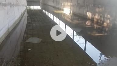 मैरवा: बड़गांव अंडरपास में जल जमाव का डीएम ने किया निरीक्षण, जल्द पानी निकालने का दिया निर्देश