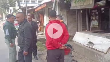 बंगाणा: प्रशासन की अपील पर बंगाणा में दुकानदारों ने स्वयं हटाए अवैध कब्जे