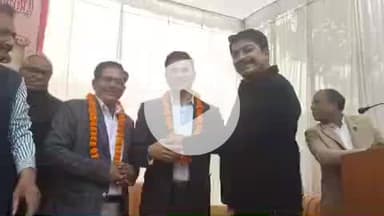 झांसी: झांसी से हाई कोर्ट तक का सफर तय करने के बाद सनफ्रांस सिटी में नई कार्यकारिणी ने ली शपथ