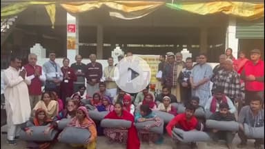 पंचकूला: विवेकानंद मानव सेवा समिति ने कालका में स्वर्ण जयंती पर सेवा का संकल्प लिया, हवन के बाद कंबल वितरण किया