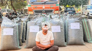 कोटा में हाईटेक तस्करी का भंडाफोड़, डेढ़ करोड़ का डोडा चूरा जप्त, नकली जनरेटर में छुपा ले जा रहे थे