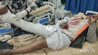 भीलवाड़ा: नेवरिया के समीप अज्ञात वाहन की टक्कर से बाइक सवार अधेड़ गंभीर घायल, अस्पताल में इलाज जारी