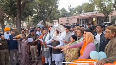 बूंदी: ऊर्जा राज्यमंत्री ने जिला स्तरीय सड़क सुरक्षा जन जागरूकता अभियान का शुभारंभ किया