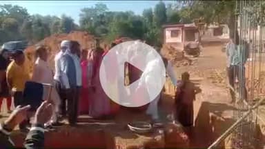 ধর্মনগর: আলগাপুর গ্রাম পঞ্চায়েতের নতুন পঞ্চায়েত অফিস ভবনের নির্মাণ কাজের শুভারম্ভ হয় আজ