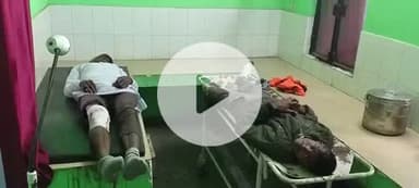 बदायूं: बदायूं के बमनौसी गांव के पास भांजे की शादी में जा रहे बाइक सवार पिता-पुत्र ई-रिक्शा की टक्कर से घायल हुए