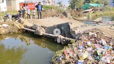 भीलवाड़ा: आजाद नगर में गिट्टी से भरा डंपर निकलने के कारण मेजा नहर पर बनी पुलिया टूटी, सिंचाई विभाग करेगा कानूनी कार्रवाई