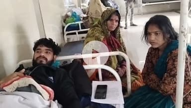 गुना नगर: पति ने बहन और भाई को अलग-अलग कमरों में पीटा, दोनों अस्पताल में भर्ती, लक्ष्मीनगर की घटना