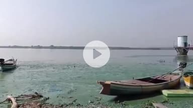 చివ్వెంల: మట్టంపల్లిలో కాలుషితమయంగా మారిన మట్టపల్లి కృష్ణ నది