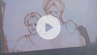 पंचकूला: वीर बाल दिवस के उपलक्ष्य में पंचकूला में सैंड आर्ट शो का आयोजन किया गया