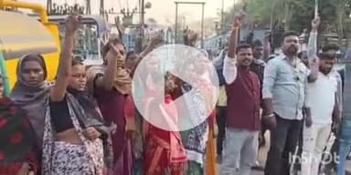 फतुहा: सोनारू गांव के ग्रामीणों ने फतुहा पावर हाउस पर खुले तार को बदलने के लिए किया प्रदर्शन