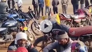 गुना नगर: खाद और टोकन के लिए किसान परेशान, दशहरा मैदान में कड़ाके की ठंड में लाइन में लगे किसानों ने बताई परेशानी #jansamasya