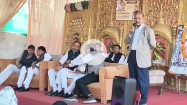 बीना: नरसिंह मंदिर प्रांगण में कार्यक्रम का आयोजन, हनुमान प्राण प्रतिष्ठा सहित सात दिवसीय श्री राम कथा का आयोजन