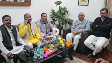 गिरिडीह: जनता दल यूनाइटेड के प्रतिनिधिमंडल ने जमशेदपुर पूर्वी के विधायक सरयू राय से नया परिषदन भवन में की मुलाकात