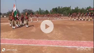 जगदलपुर: लालबाग मैदान में नवनियुक्त 161 नगर सैनिकों का प्रशिक्षण के बाद दीक्षांत परेड का आयोजन