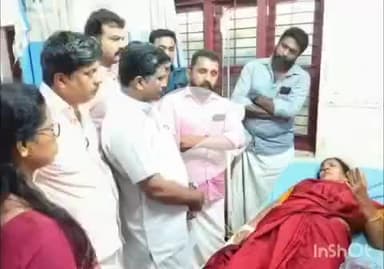 മാവേലിക്കര: മാവേലിക്കരയിൽ മുൻ BJP പഞ്ചായത്ത് അംഗത്തെ കോൺഗ്രസ് സ്ഥാനാർത്ഥി വീടു കയറി അക്രമിച്ചതായി പരാത്രി