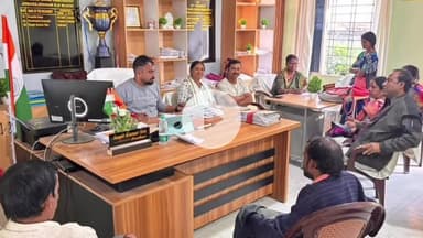 ধর্মনগর: আজ হাফলং গ্রাম পঞ্চায়েতের উদ্যোগে এক অনুষ্ঠানের আয়োজন করা হয় অফিস প্রাঙ্গণে