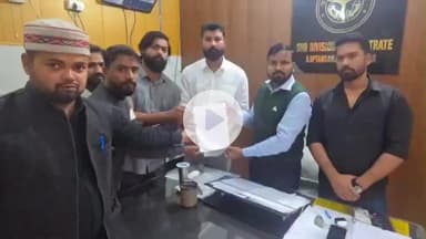 कप्तानगंज: कप्तानगंज नगर में ओवरलोड गन्ना लदी ट्रॉलियों से बढ़ा हादसों का खतरा, लोगों ने एसडीएम को सौंपा ज्ञापन, बंद करवाने की मांग