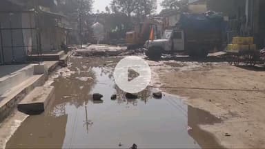 बूंदी: लंका गेट रोड पर धीमी गति से चल रहे नाले निर्माण से क्षेत्रवासी परेशान