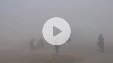 बुलंदशहर: बुलंदशहर में घने कोहरे ने दस्तक दी, वाहनों की रफ्तार पर लगा ब्रेक, विजुअलिटी बहुत कम