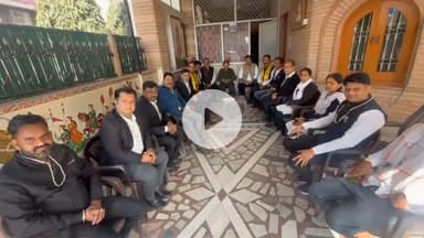 बूंदी: नवनियुक्त अभिभाषक परिषद बूंदी के पदाधिकारियों का विधायक शर्मा ने किया अभिवादन, विधायक ने हर संभव मदद का दिलाया भरोसा