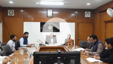 पंचकूला: लघु सचिवालय पंचकूला में डीसी ने एग्रीस्टैक को लेकर राजस्व व कृषि विभाग के अधिकारियों के साथ बैठक की अध्यक्षता की