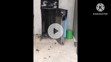 हुसैनगंज: टेढ़ीघाट में चोरों ने गैस कटर से एटीएम काटकर 27 लाख 32 हज़ार रुपये उड़ाए