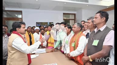 जगदलपुर: बस्तर के सरपंचों ने नए विधानसभा भवन में देखी लोकतांत्रिक प्रक्रिया, उपमुख्यमंत्री विजय शर्मा ने की सरपंचों से मुलाकात