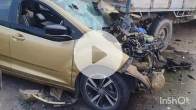 रॉबर्ट्सगंज: राबर्ट्सगंज में हिन्दुआरी के पास कार ने पिकअप में मारी टक्कर, बैंक मैनेजर की हादसे में हुई मौत