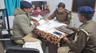 परिहार: सदर डीएसपी पहुंचे परिहार थाना, 2 विभिन्न मामलों की समीक्षा की