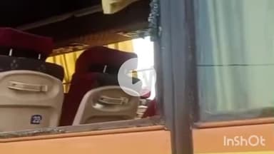 धरमपुरी: रानी रूपमती कॉलेज के सामने ट्राले ने यात्री बस को मारी टक्कर, कोई जनहानि नहीं, बस क्षतिग्रस्त