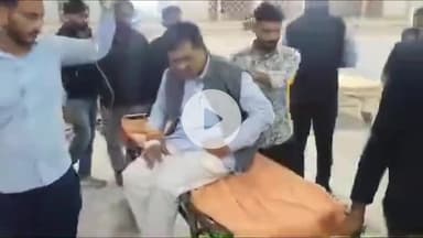 डग: डग विधायक कालूराम मेघवाल के साथ जयपुर जाते समय हुआ भीषण हादसा, ट्रक ने मारी टक्कर