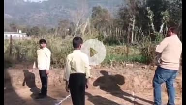 बंगाणा: सब जूनियर थ्रो बॉल नेशनल के लिए हिमाचल टीम का बंगाणा में अभ्यास शिविर शुरू