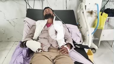 भीलवाड़ा: युवक पर जानलेवा हमला, घायल युवक को जिला महात्मा गांधी अस्पताल किया रेफर, उपचार जारी