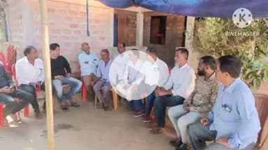 ধর্মনগর: কামেশ্বর এলাকায় মৃত প্রসেনজিৎ সরকারের বাসভবনে যান জেলা কংগ্রেস কমিটির এক প্রতিনিধি দল